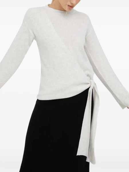  Dkny Tie-detail Sweater - Neutrals 