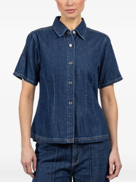  Dl1961 Joice Short-sleeve Shirt - Blue 