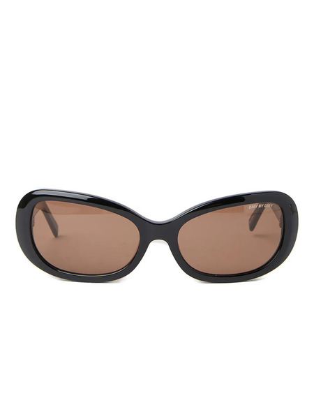  Dmy By Dmy Oval Sunglasses - Black 