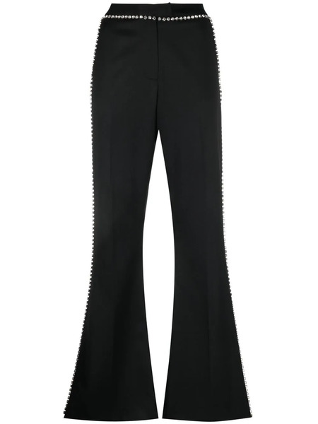  Dodo Bar Or Mark Crystal-embellished Trousers - Black 