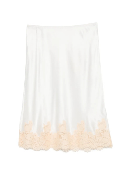  Dôen Elowette Lace Midi Skirt - White 