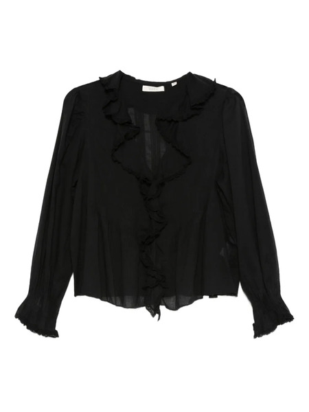  Dôen Hardy Long-sleeve Blouse - Black 