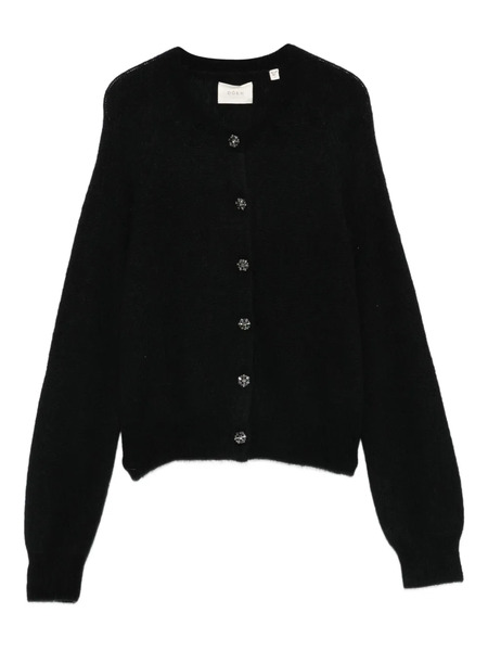  Dôen Petra Embellished-button Cardigan - Black 