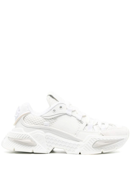  Dolce & Gabbana Airmaster Panelled Sneakers - White 