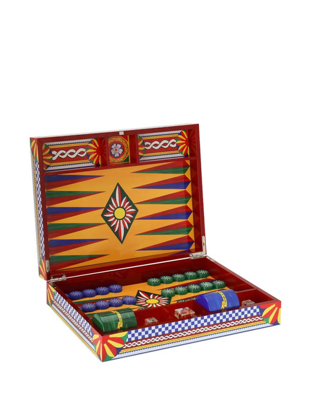  Dolce & Gabbana Backgammon Box (37cm X 28.5cm) - Red 