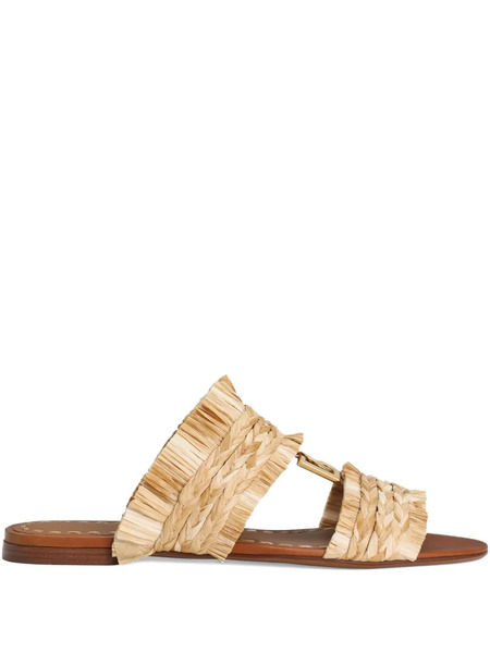  Dolce & Gabbana Braided-strap Sandals - Neutrals 