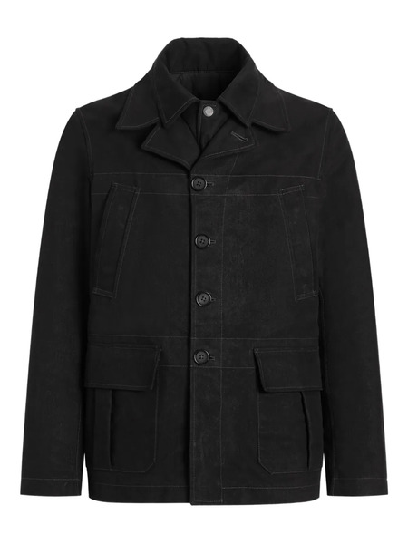  Dolce & Gabbana Button-fastening Patch-pocket Coat - Black 