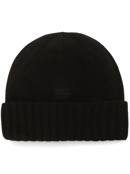  Dolce & Gabbana Cashmere Beanie - Black 
