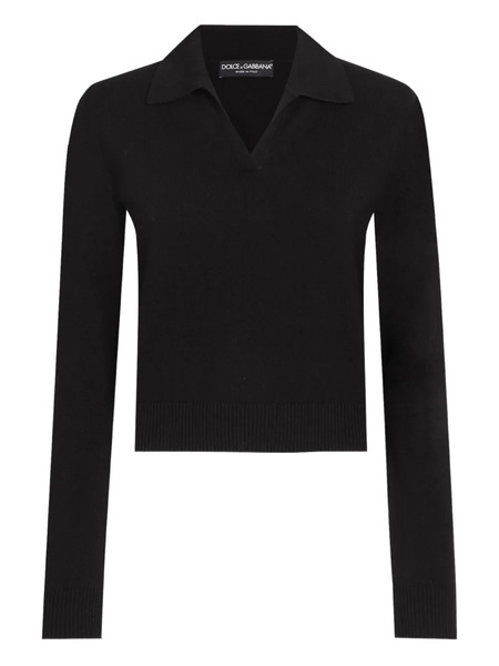  Dolce & Gabbana Cashmere Top - Black 