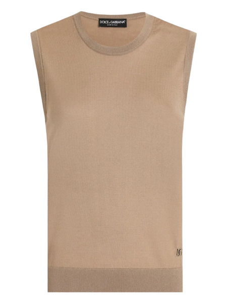  Dolce & Gabbana Cashmere Top - Neutrals 