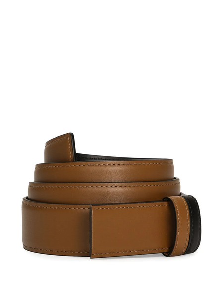  Dolce & Gabbana Contrast Leather Belt - Brown 