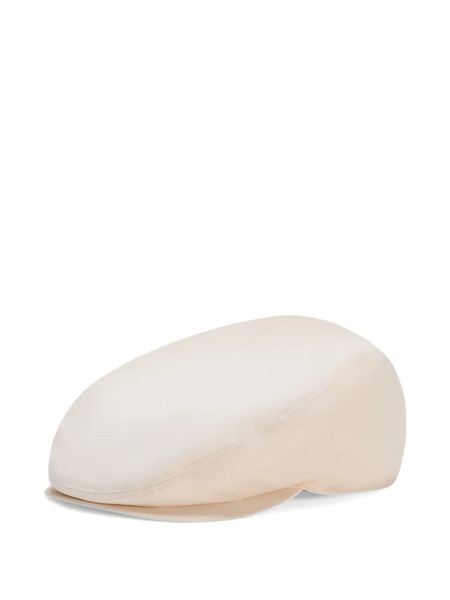  Dolce & Gabbana Cotton Gabardine Flat Cap - Neutrals 
