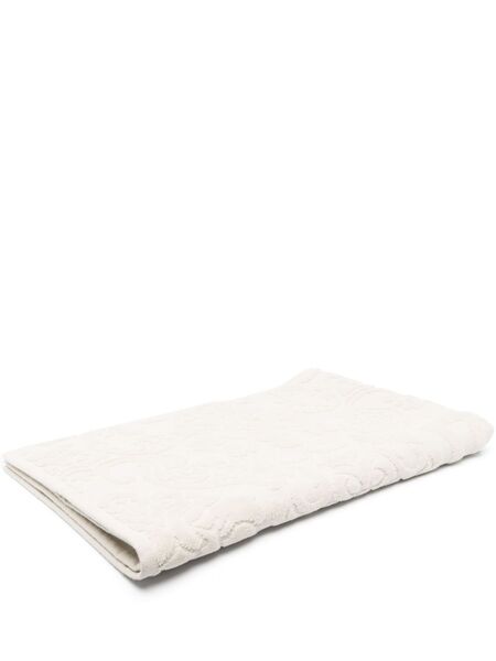  Dolce & Gabbana Cotton Terry Bath Mat - Neutrals 