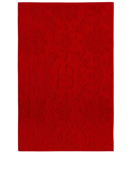 Dolce & Gabbana Cotton Terry Bath Mat - Red 