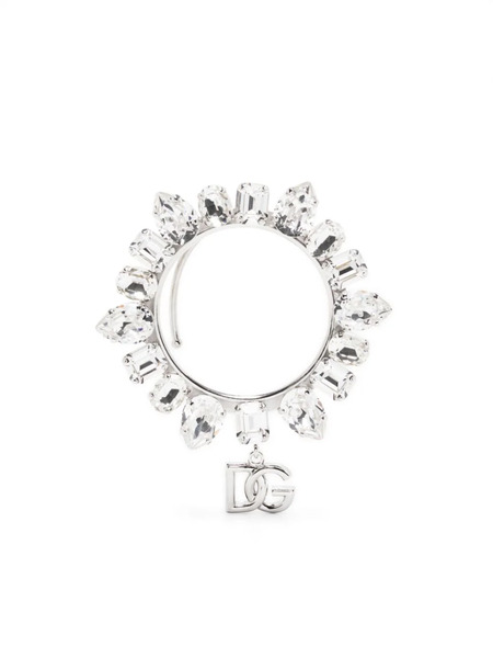  Dolce & Gabbana Crystal-embellished Ear Cuff - Silver 