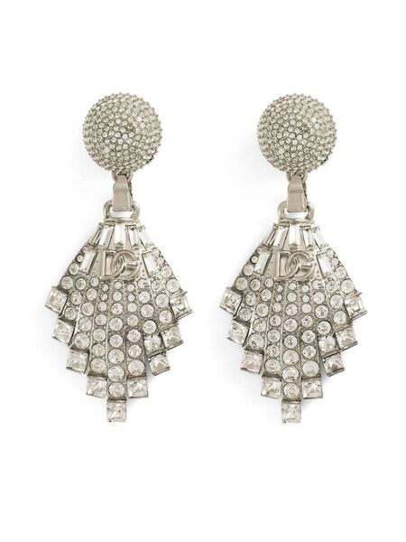  Dolce & Gabbana Crystal-embellished Earrings - Silver 