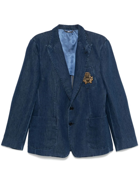  Dolce & Gabbana Denim Blazer - Blue 