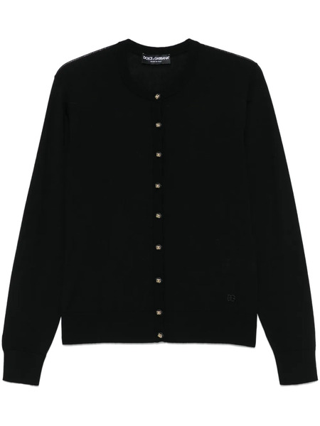  Dolce & Gabbana Dg-buttons Cardigan - Black 