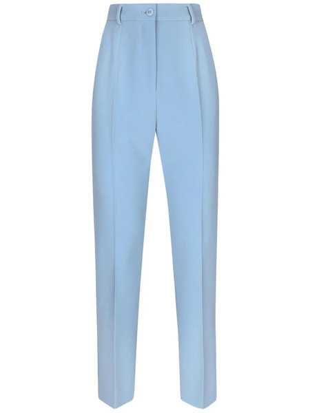  Dolce & Gabbana Dna High-waisted Tailored Trousers - Blue 