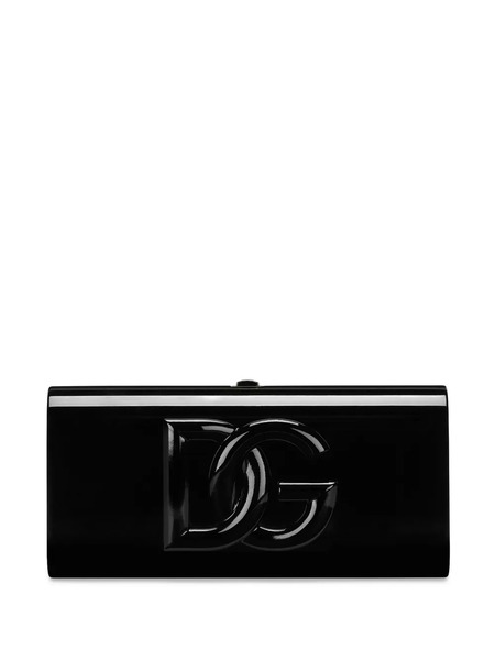  Dolce & Gabbana Dolce Box Clutch Bag - Black 