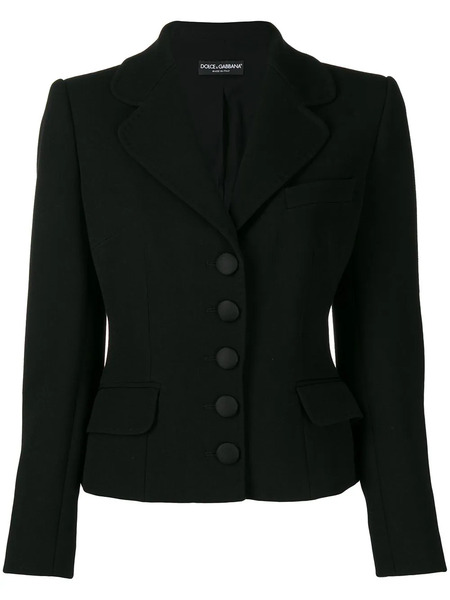  Dolce & Gabbana Dolce Single-breasted Blazer - Black 