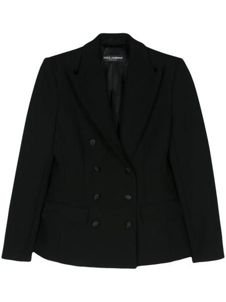  Dolce & Gabbana Double-breasted Blazer - Black 