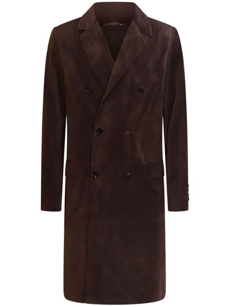  Dolce & Gabbana Double-breasted Coat - Brown 