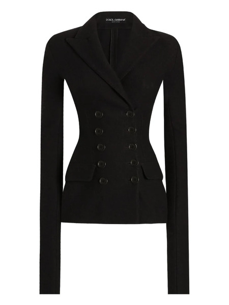  Dolce & Gabbana Double-breasted Jacket - Black 