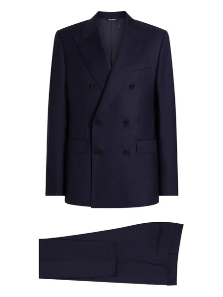  Dolce & Gabbana Double-breasted Suit - Blue 