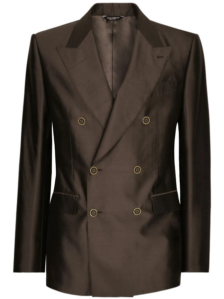  Dolce & Gabbana Double-breasted Suit - Brown 