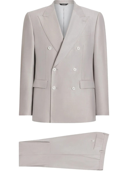  Dolce & Gabbana Double-breasted Suit - Pink 