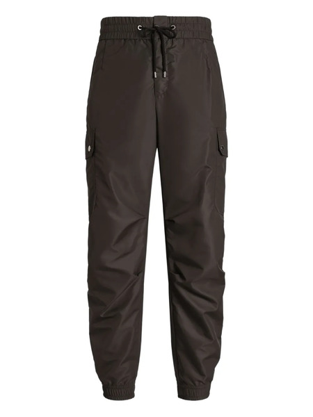  Dolce & Gabbana Drawstring Cargo Trousers - Grey 