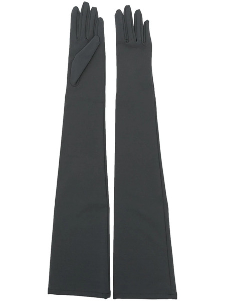  Dolce & Gabbana Elbow-length Stretch-design Gloves - Grey 