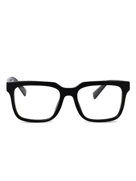 Dolce & Gabbana Eyewear Acetate Rectangle Glasses - Black 