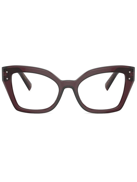  Dolce & Gabbana Eyewear Cat Eye-frame Glasses - Purple 