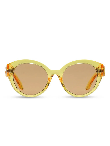  Dolce & Gabbana Eyewear Cat-eye Frame Sunglasses - Yellow 
