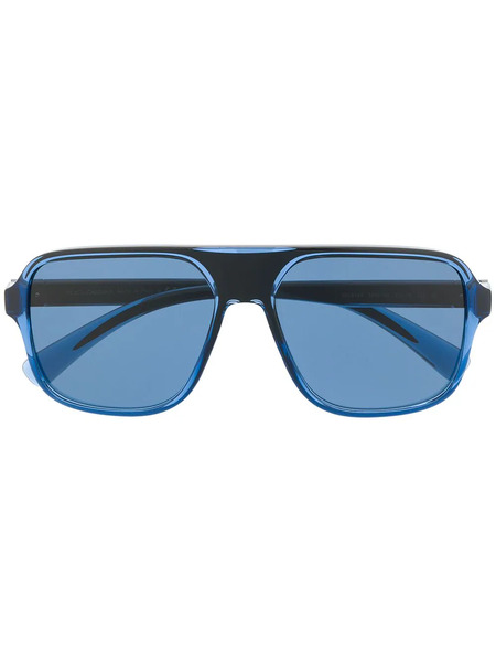  Dolce & Gabbana Eyewear Dg6134 Square-frame Sunglasses - Blue 