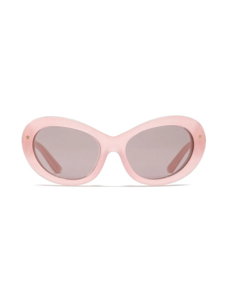  Dolce & Gabbana Eyewear Dna Oval-frame Sunglasses - Pink 