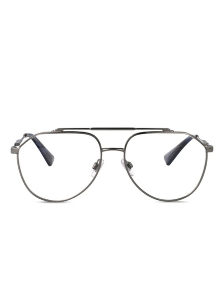  Dolce & Gabbana Eyewear Pilot-frame Glasses - Grey 