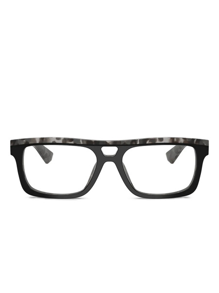  Dolce & Gabbana Eyewear Square-frame Glasses - Black 