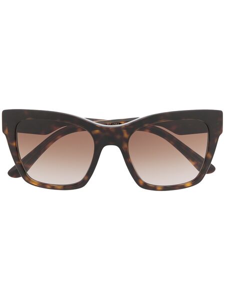  Dolce & Gabbana Eyewear Square-frame Sunglasses - Brown 