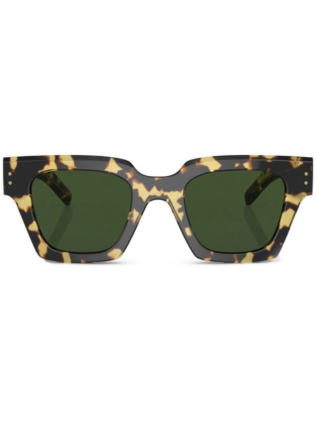  Dolce & Gabbana Eyewear Square-frame Sunglasses - Yellow 