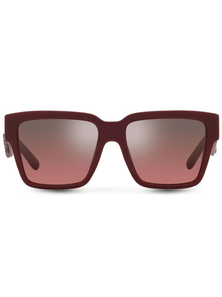  Dolce & Gabbana Eyewear Tinted-lenses Square-frame Sunglasses - Red 