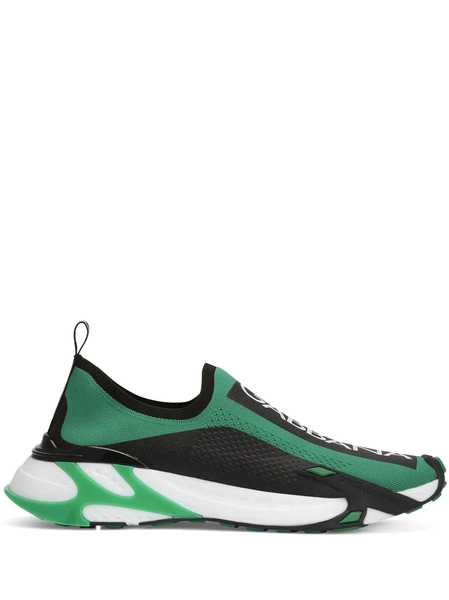  Dolce & Gabbana Fast Mesh Sneakers - Green 