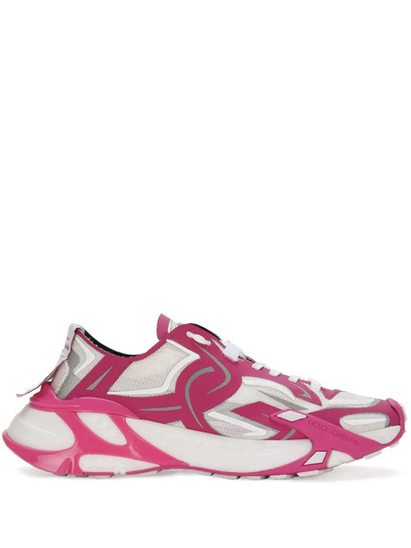  Dolce & Gabbana Fast Panelled Low-top Sneakers - Pink 