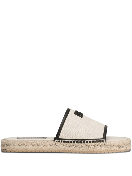  Dolce & Gabbana Flat Espadrilles - Neutrals 