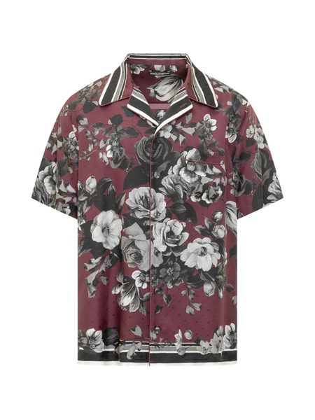  Dolce & Gabbana Floral Shirt - Red 