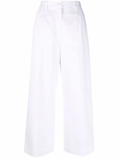  Dolce & Gabbana Gabardine Culottes - White 