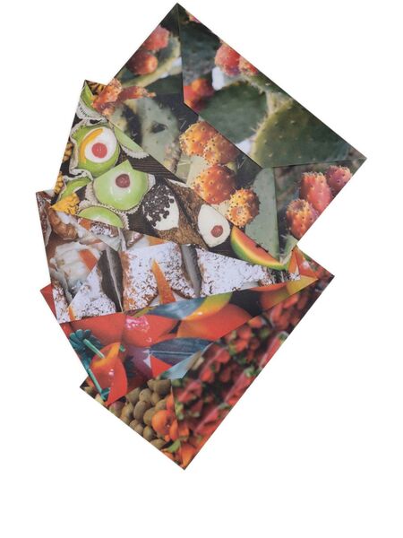  Dolce & Gabbana Graphic-print Greeting Cards (set Of Five) - Green 