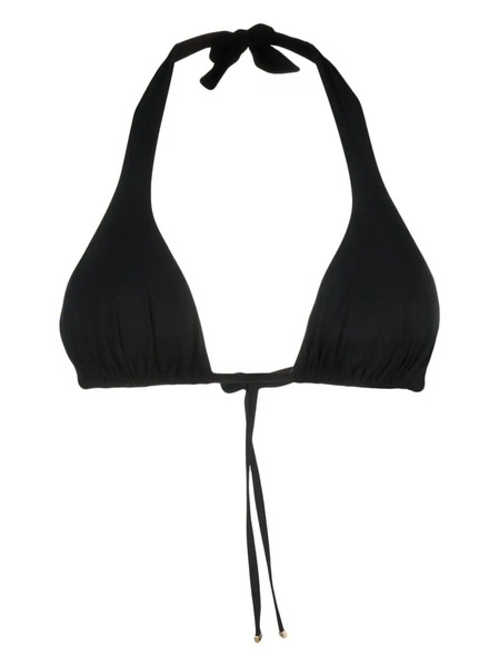  Dolce & Gabbana Halterneck Triangle Bikini Top - Black 